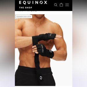 New EQUINOX VSL Fighting Training Mesh Gel Quickwraps Size L/XL - NWOT